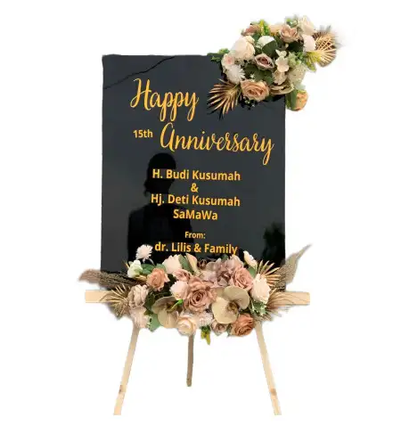 Papan Bunga Akrilik Tlanak